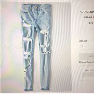 Like new Ae jeans